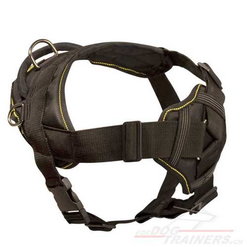 Harnais en polyester solide pour chien de Berger