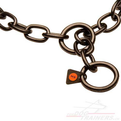 Collier en Acier Inoxydable HS 51641 (57) pour une Belle Promenade avec Chien