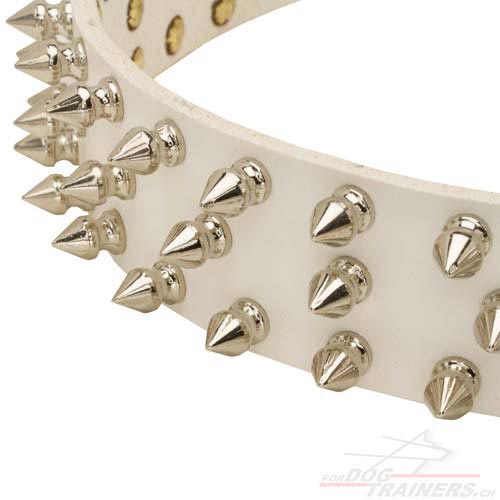 weies leder halsband mit spikes deutschland
kaufen