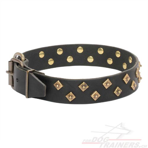 handgemachtes halsband pyramiden schweiz