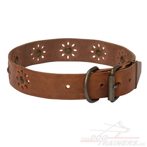 belftetes halsband hund handgemacht