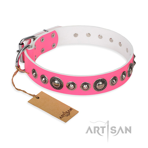 Halsband Leder
rosa von FDT Artisan