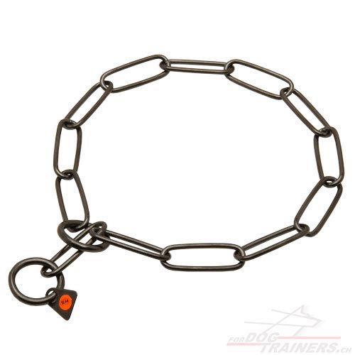 chain collars burnished steel Herm Sprenger munich