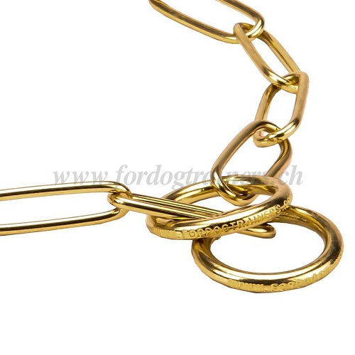 kettenhalsbnder Messing langhaarige hunde Fordogtrainers
online