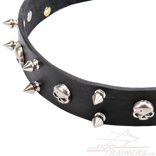 edles halsband totenkopf schweiz