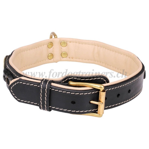 Nappaleder geflochtenes lederhalsband hunde