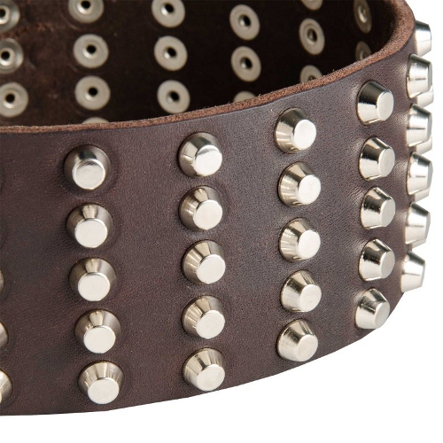 lederhalsband nieten schmuck extra breit schweiz