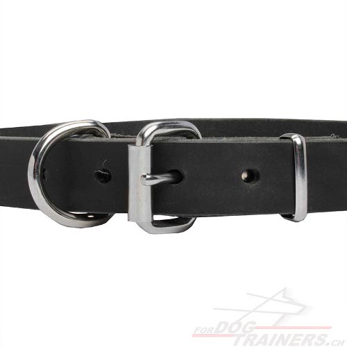 halsband leder sterne handgemacht